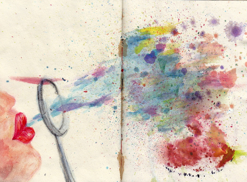 colors, blowing, nature, indoors, paintings, ink, blob, illustration, no people, purple, backgrounds, messy, pink Color, art Product, sheet, dirty, paint
