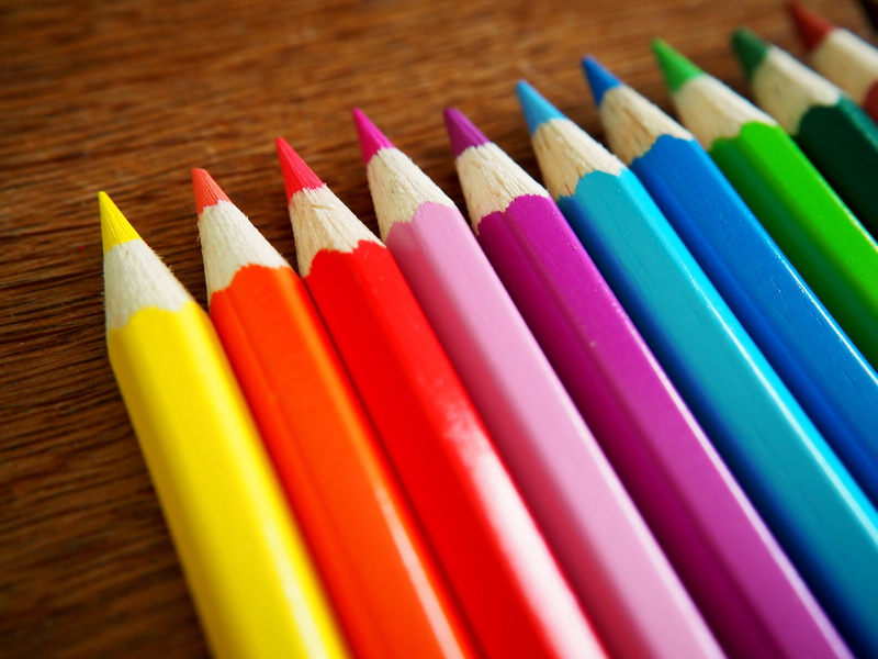 no people, order, pencils, rainbow colors, group of objects, 4K, colour pencils, selective focus, writing instrument, colorful, large group of objects
