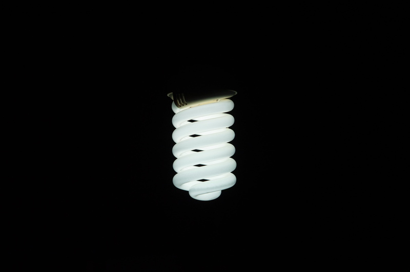 energy efficient lightbulb, bulb, fuel and Power Generation, innovation, ideas, black Color, shiny, single Object, white color, bright, isolated, cut out