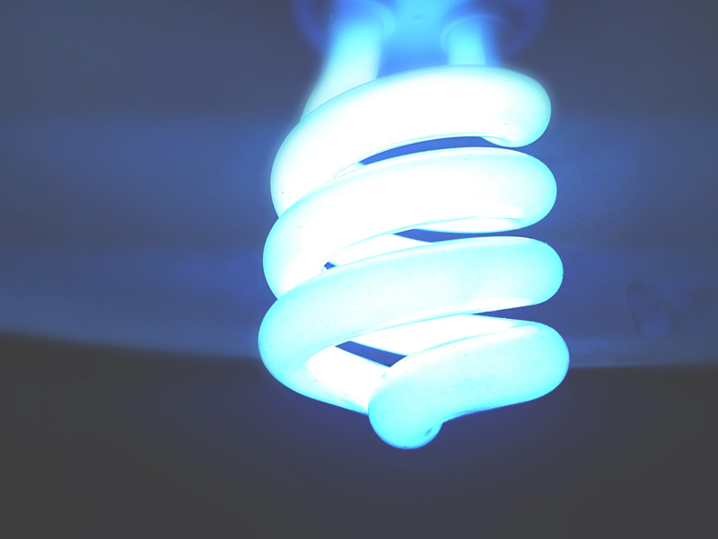 glisten, blue, energy efficient lightbulb, light bulb, light - natural phenomenon, lamp, bulb, shining, dark, focus on foreground, electricity, indoors