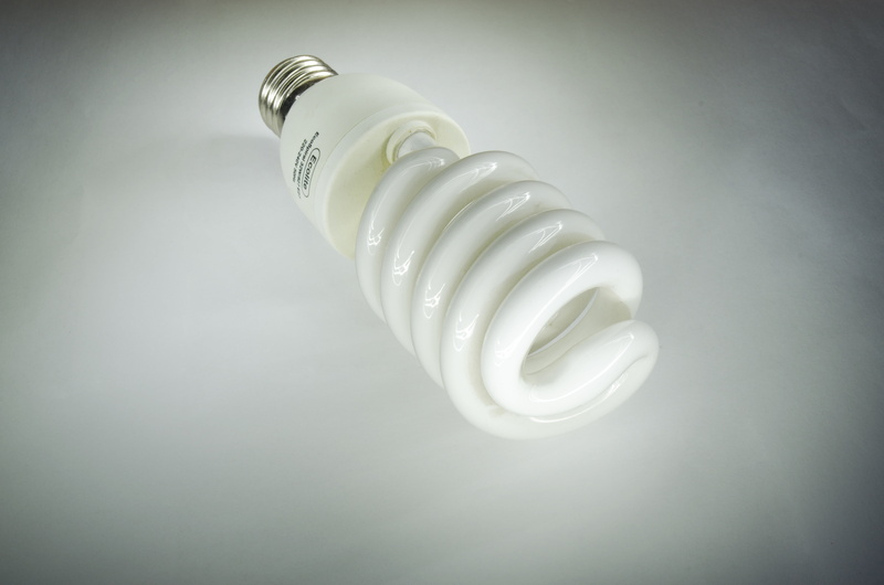 light, environmental conservation, studio shot, electricity, still life, lamp, glowing, white color, single object, vignette, energy efficient lightbulb