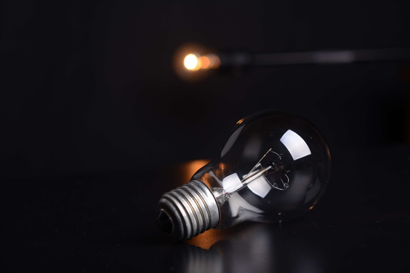 light bulb, bulb, black background, 4K, power, electricity, focus on foreground, macro, energy, illuminated, light, night, electric, still life, energy efficient