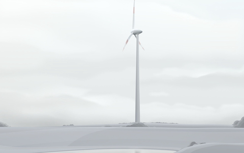 gloomy, wind Turbine, climate, fuel and Power Generation, wind Power, scenics - nature, sustainable resources, industry, power Supply, 1080P, efficiency