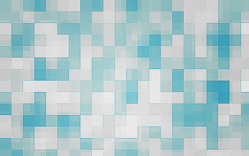 blue, architecture, square, large group of objects, blocks, day, geometric shape, pattern, repetition, digital art, abstract, built structure, 2K, full frame
