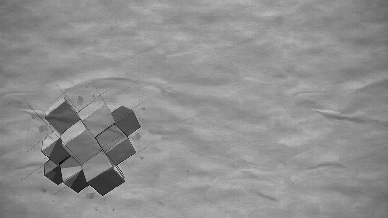 hd, 2K, abstract, blocks, grey, digital/artwork, gray, paper, cubes