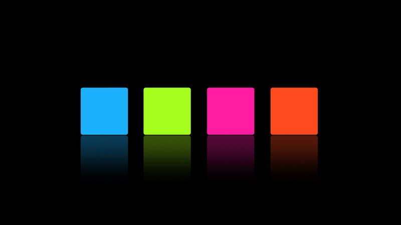 hd, 1080P, square, colorful, digital/artwork, cube, black