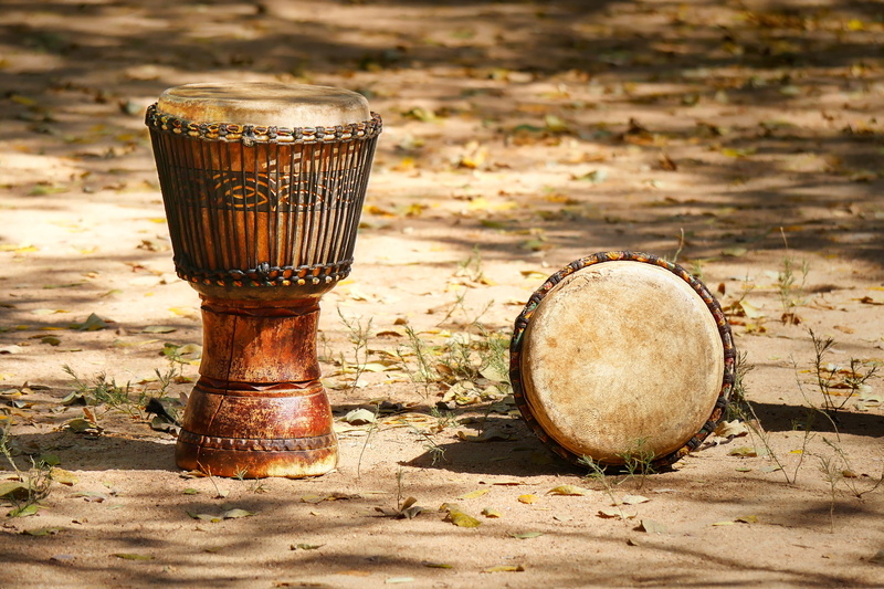 metal, food, old, instrument, focus on foreground, land, field, no people, drums, drink, percussion, close-up, music, nature, outdoors, wood - material