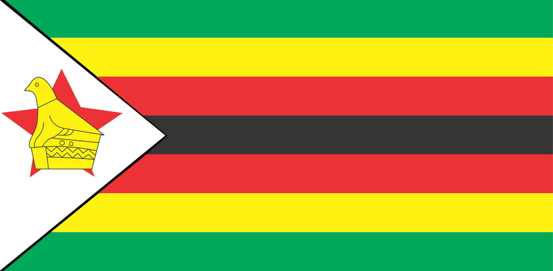 sign, flag, yellow, communication, Country, green color, Africa, saturated color, technology, copy space, adhesive note, paper, black color, Zimbabwe, 5K