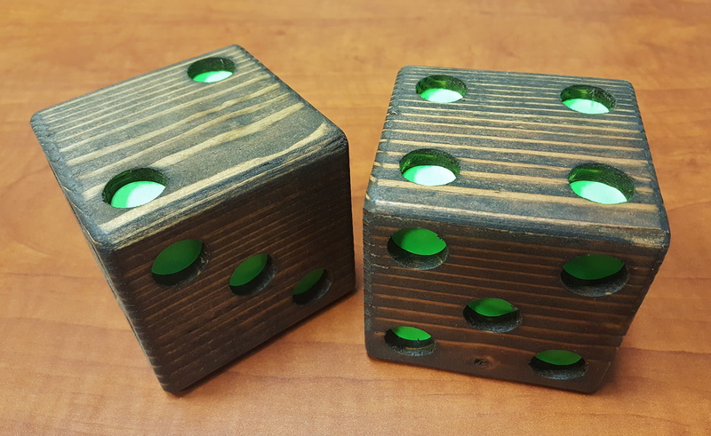 4K, Game, leisure activity, group of objects, multi colored, table, still life, high angle view, roll, wooden dice, choice, close-up, gamble, Casino, game