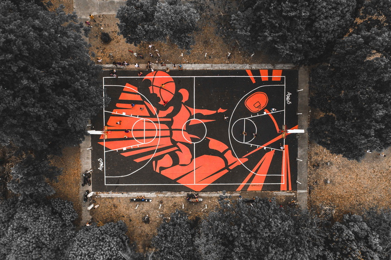 outdoor, woodland, person, sign, manila, art and craft, day, sport, forest, black, tree, 5K, park, dji phantom pro 4 plu, wall, drone view, built structure