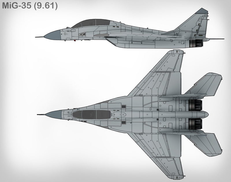 airplane, military, fighter, plane, mig, mig 35, jet, russian, 1080P