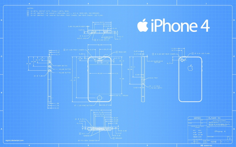 blueprint, iphone, apple, 2K