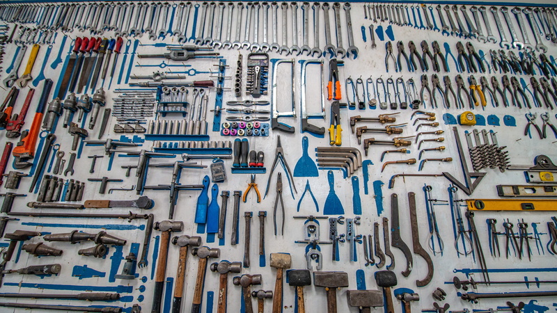 art, lined up, order, collection, building exterior, outdoors, hanging, obsession, variation, ayacucho, lot, hammer, diy, do it yourself, close-up, architecture