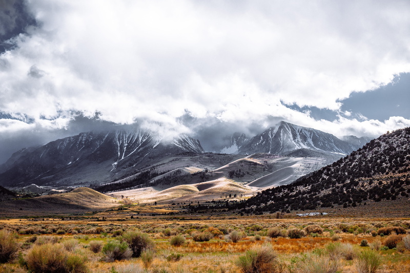 outdoors, mountain Range, blue, storm, californium, cloud - Sky, sierra nevada, ice, himalayas, prairie, grass, cloudscape, snow, asia, winter, landscape