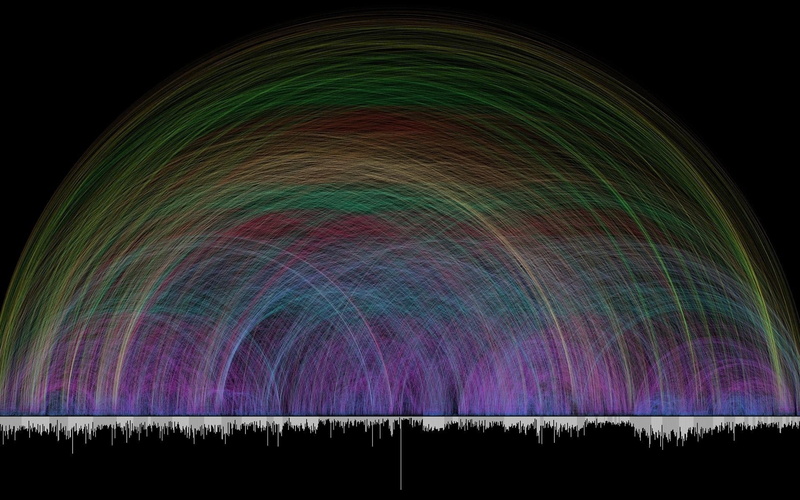spinning, illuminated, blurred motion, structure, night, sky, black Color, backgrounds, space, thin, 1080P, vibrant Color, nature, illustration, abstract