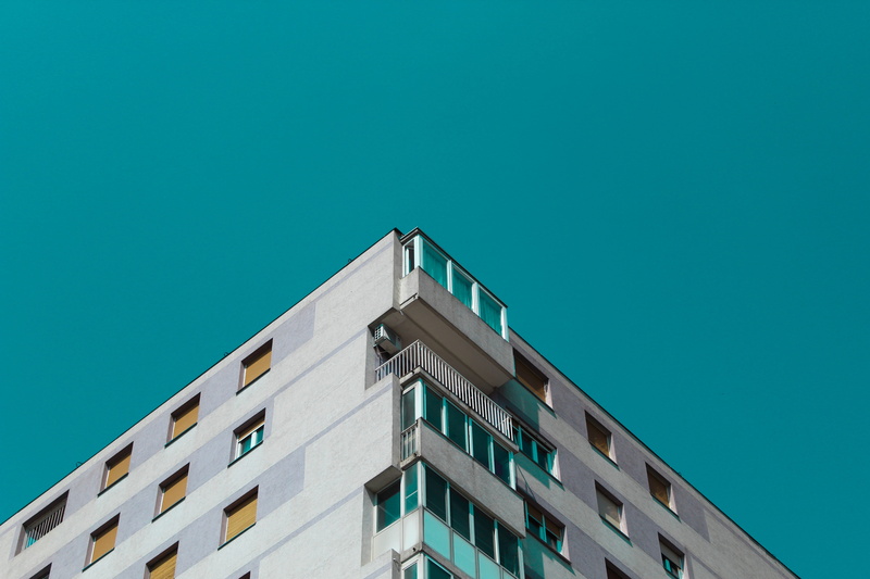 window, design, minimalist, concrete, apartment, city Life, sky, home Ownership, 5K, no People, building, balcony, modern, house, construction Industry