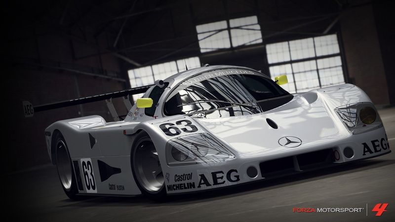 cars, c, forza, 1989, hd, art, Xbox 360, motorsport, 1080P, Video Games, sauber c9, sauber, games, Forza Motorsport 4, mercedes, xbox, video, benz