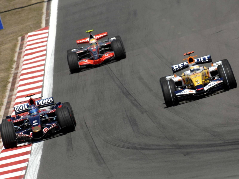 vehicle, Fernando Alonso, Formula 1, sports, 720P, race cars, Renault F1 Team