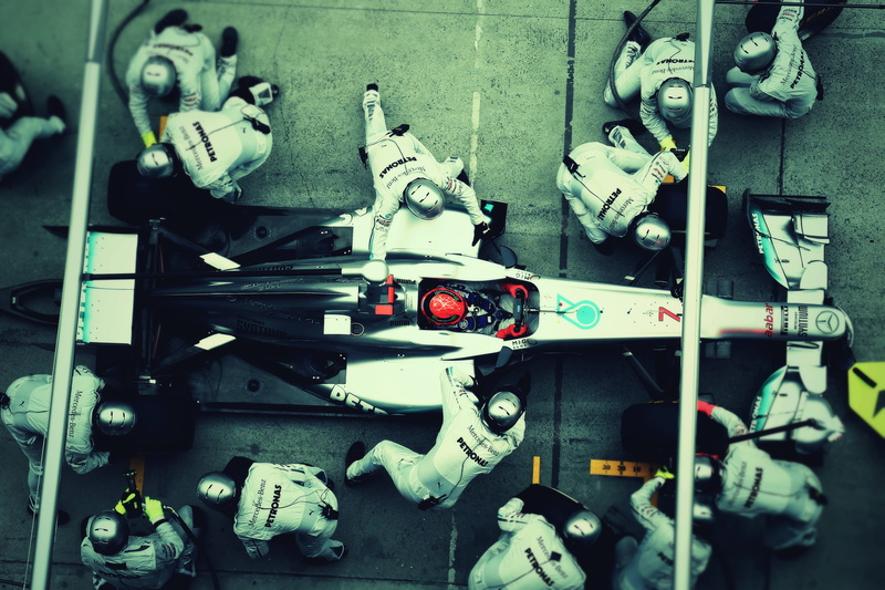 Michael Schumacher, Mercedes-Benz, 4K, Formula 1