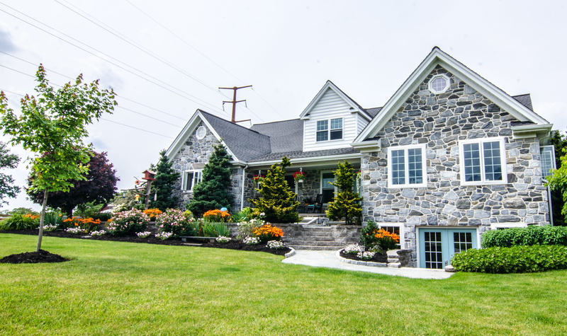 no people, residential district, built structure, lawn, nature, development, summer, patio, green, sky, outdoor, outdoors, luxury, architecture, yard, building
