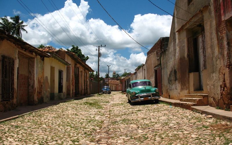 city Life, clouds, developing Countries, poverty, urban Scene, street, caribbean Culture, obsolete, slum, green, havana, damaged, house, village, abandoned