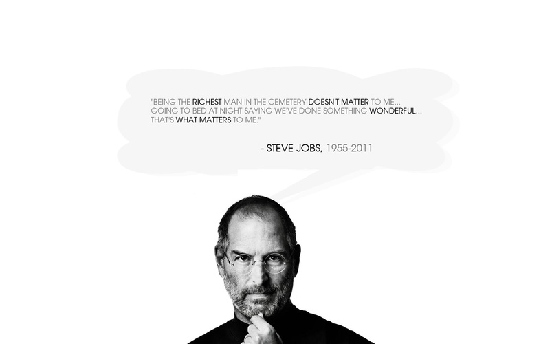 apple, art, technology, Quotes, steve, 1080P, jobs, x, monochrome, hd, inc, Apple Inc.