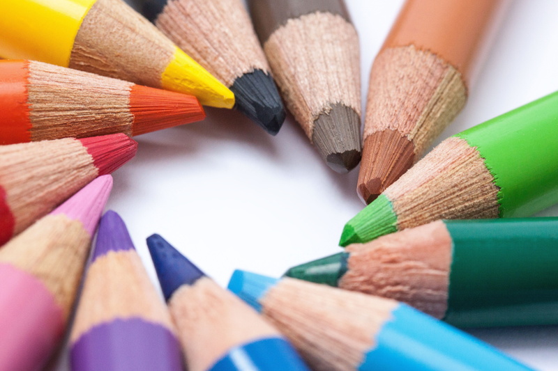 graphic design, creativity, colour pencils, arrangement, macro, color pencil, sketch, no people, different colored crayons, formed, writing or drawing device