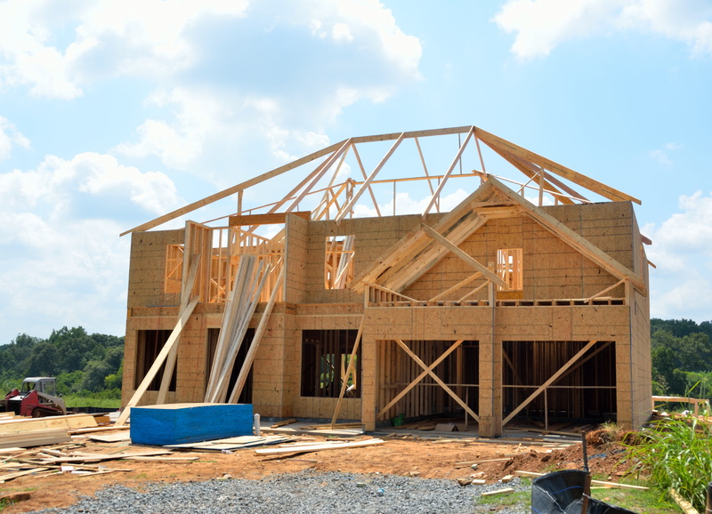 neighborhood, build, outdoors, construction site, old, suburbs, new home, suburban, building exterior, site, work, sunlight, investment, building, wood