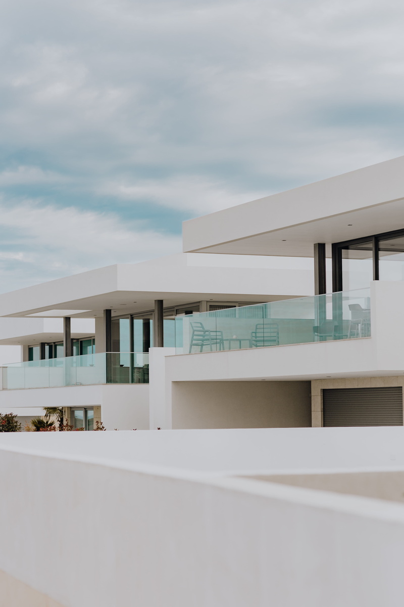 sunlight, design, white color, facade, nature, day, building exterior, house, city, architecture, sky, absence, building, outdoors, office building exterior