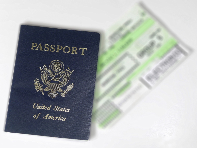 vacation, air, book, text, usa, postage stamp, blue, business, identity, boarding, airplane, studio shot, flight, legal system, safety, tourism, communication