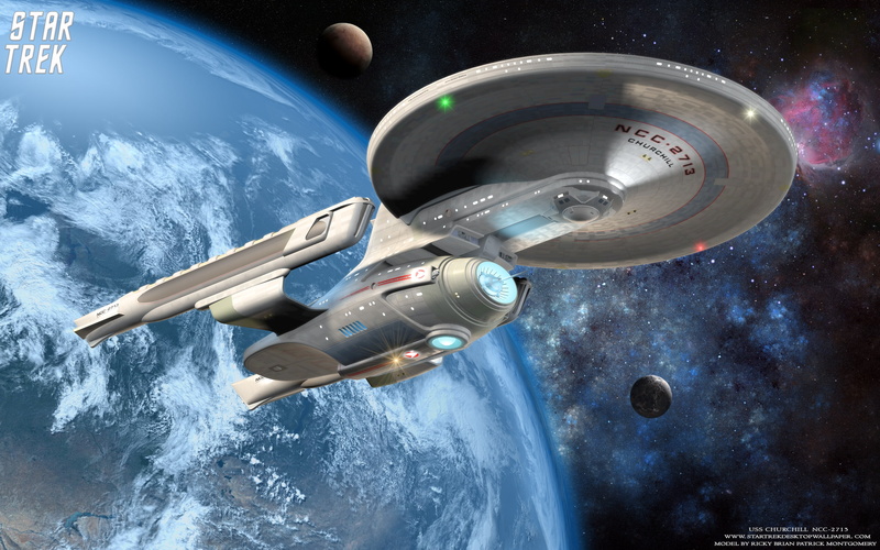 entertainment, ncc, Star Trek, hd, star, trek, movies, uss, art, Churchill, ship, 2K