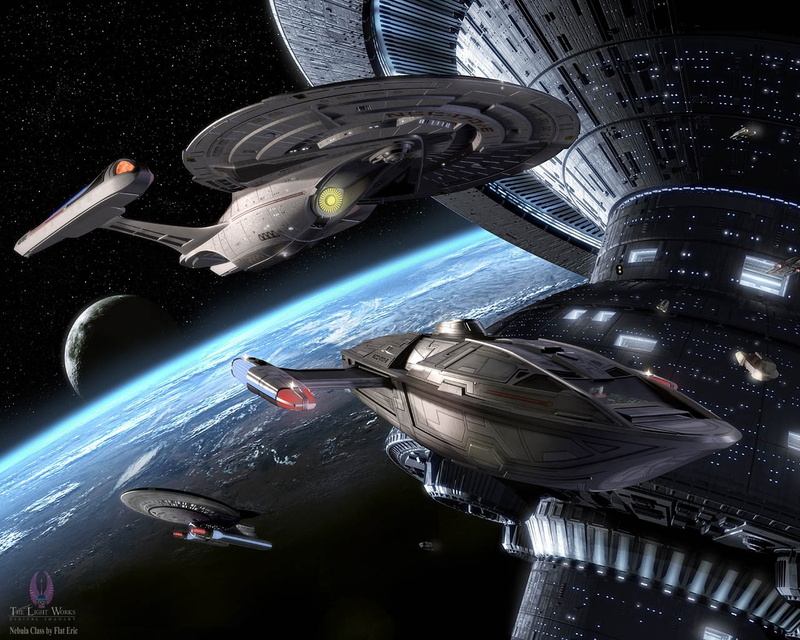 uss, Star Trek, outer space, 720P, space, outer, enterprise, stars, trek, hd, x, art, star