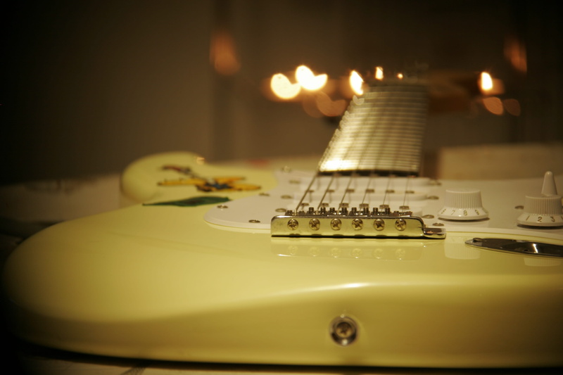 arts culture and entertainment, equipment, musical instrument, technology, lighting equipment, nightlife, sound mixer, no people, night, control, guitar