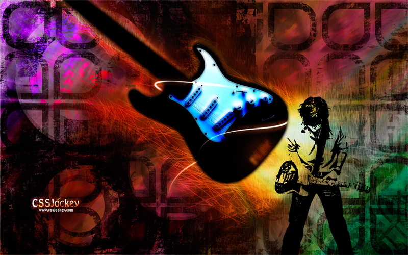 white, nroll, hd, electric, guitar, rock, music, black, stratocaster, 720P, punk