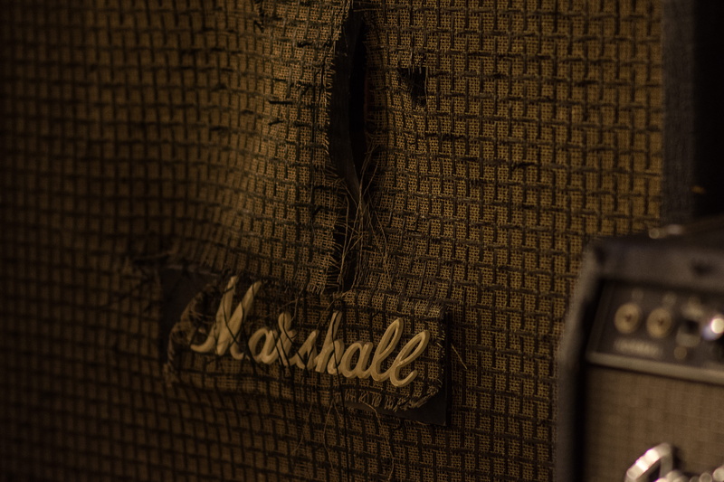break, capital letter, rock, hole, text, no people, music, midsection, roll, amplifier, london, western script, still life, amp, selective focus, brown
