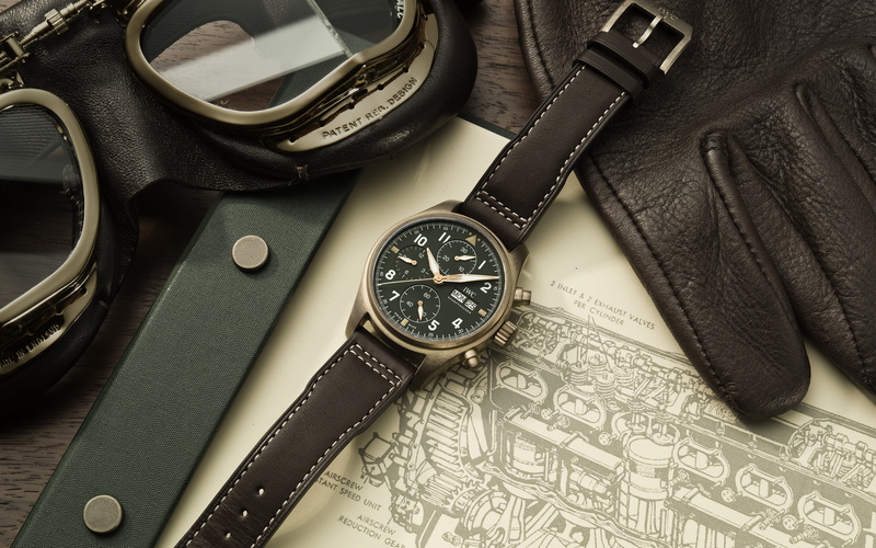Spitfire, collection of watches for pilots, chronograph, International Watch Company, Swiss wrist watches luxury, IWC Pilots Watch Chronograph Spitfire