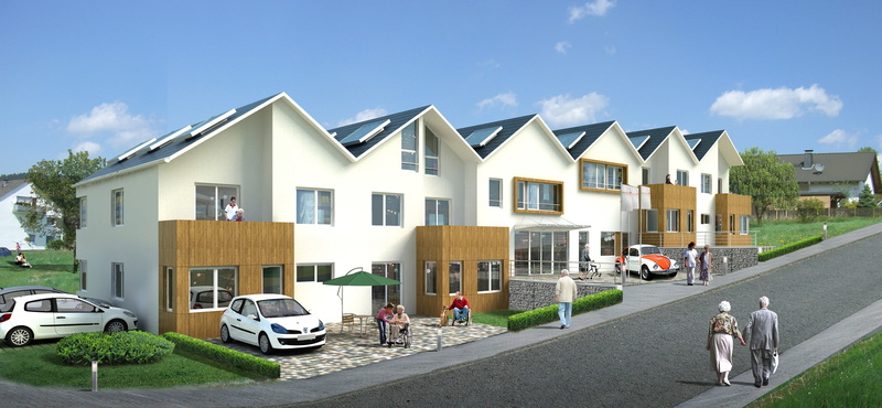 suburb, beside, motor vehicle, residential district, visualization, street, home ownership, architecture, cgi, architectural visualization, building, community