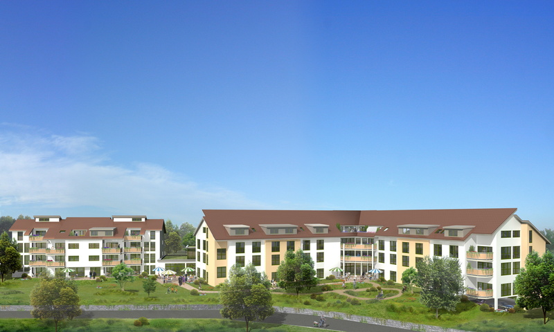 home Ownership, day, view, eye, plant, clear sky, multi-family home, city, birds, home, 5K, no people, visualization, landscape, cgi, villa, luxury, built structure