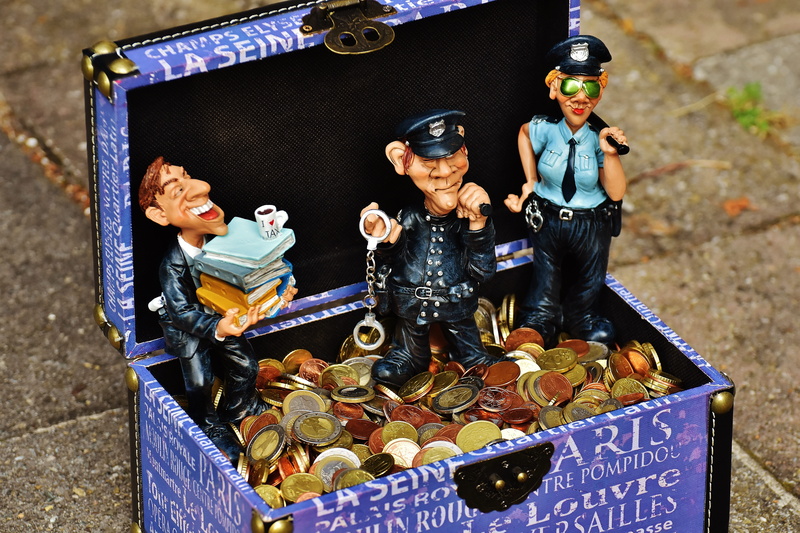 standing, belief, currency, close-up, bureaucracy, spirituality, handcuffs, tax office, state, finance, religion, figure, female likeness, form, billing