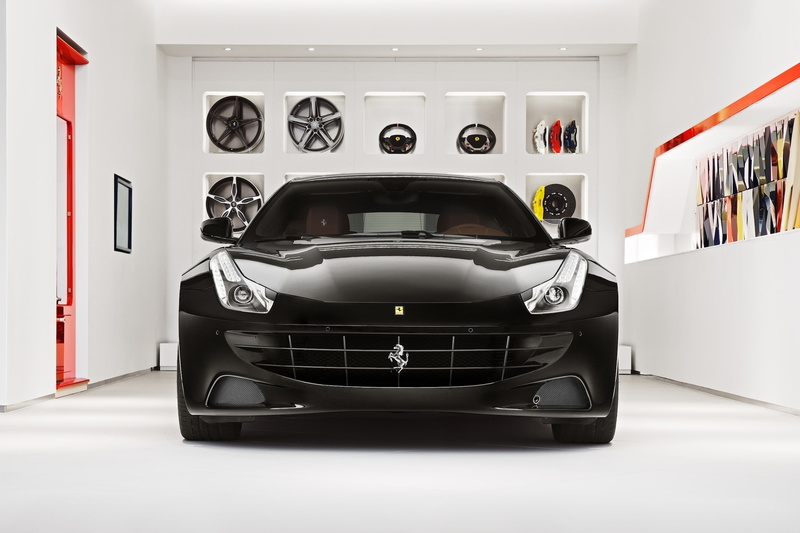 Ferrari, brake disc, black, drives, handlebars, caliper, 1080P, front, room, shelves