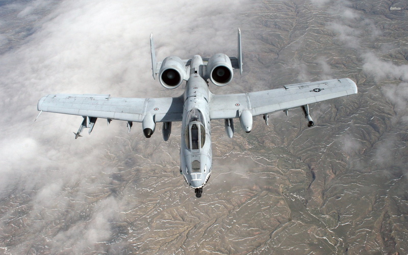 1080P, Jet Fighters, Fairchild Republic A-10 Thunderbolt II, Airplane