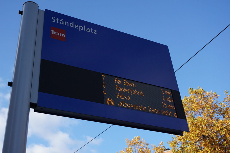 sky, arrival departure board, guidance, outdoors, nature, Information, road sign, public transport, Letters, drive, Ad, information sign, stop, kassel