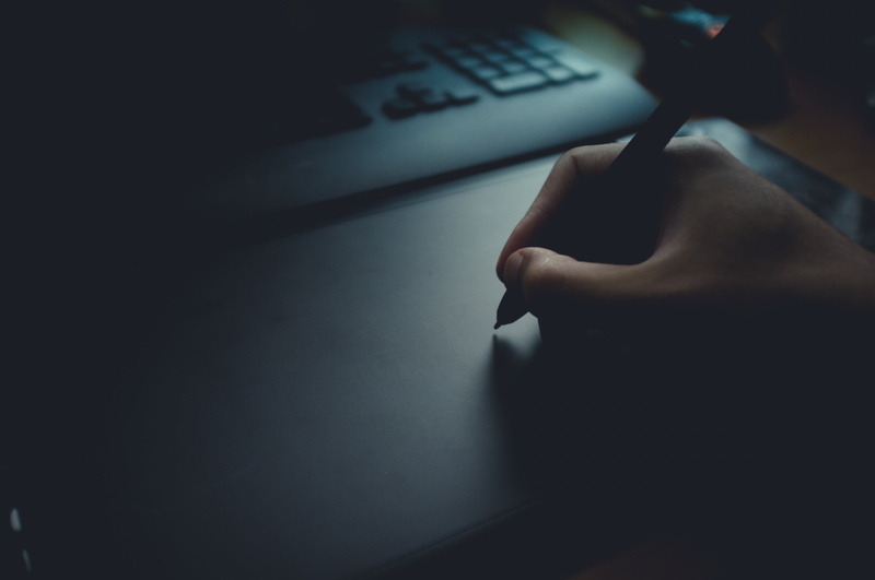 body part, crime, people, lifestyles, hand, computer, finger, 4K, black Color, tablet, human Hand, human body part, close-up, connection, dark, communication