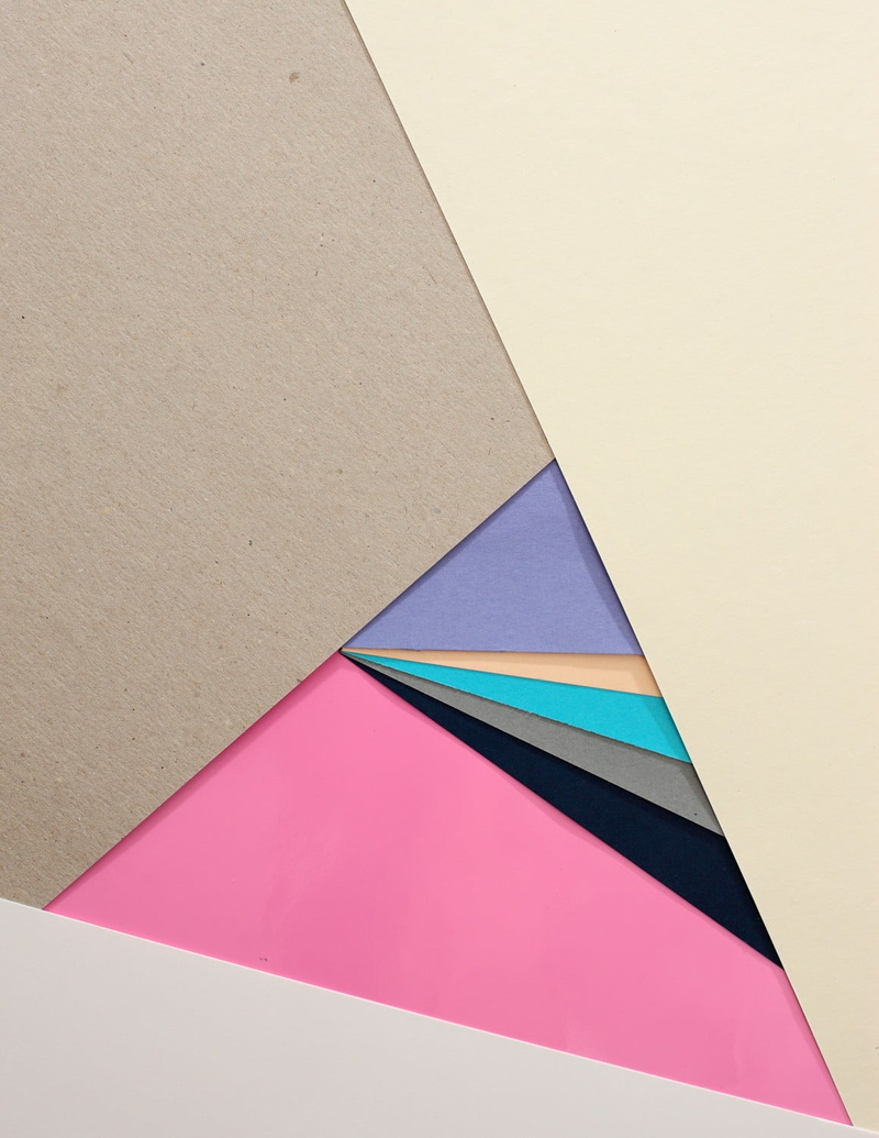 full frame, creativity, minimalism, simplicity, digital art, assorted, art and craft, paper, Android L, indoors, layered, pink color, papers, colored background