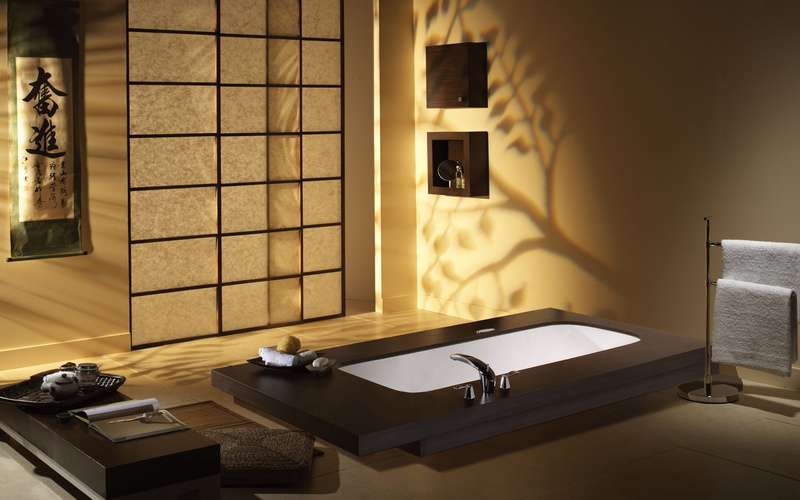 home showcase interior, frame, window, apartment, bathroom, modern, domestic Room, black, decoration, hotel, electric Lamp, no People, bathtub, technology