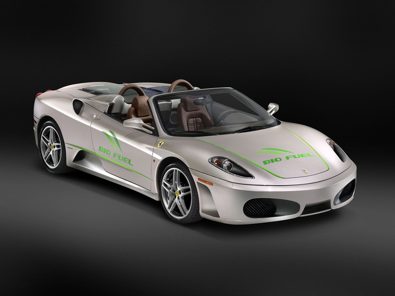 f430, 1080P, concept, biofuel, spider, ferrari, 2007