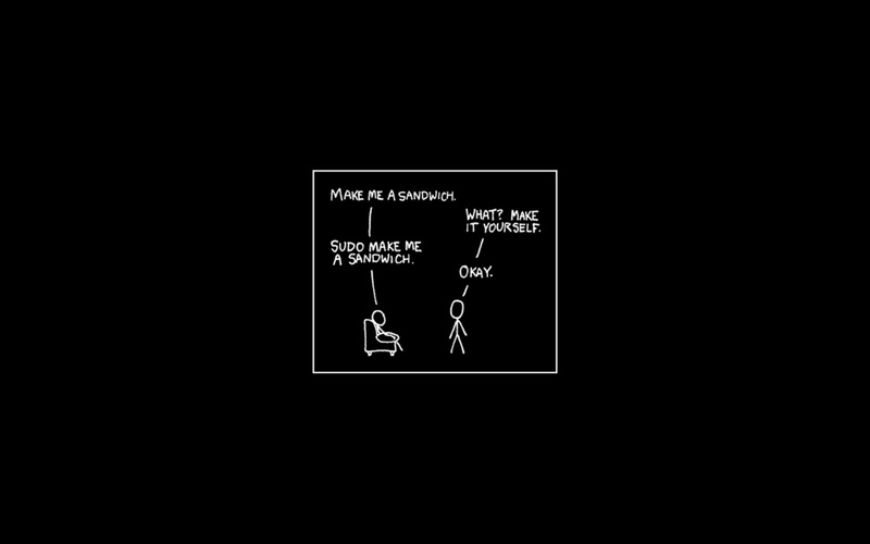 minimalism, 1080P, monochrome, text, comics, bash, Linux, cartoon, xkcd
