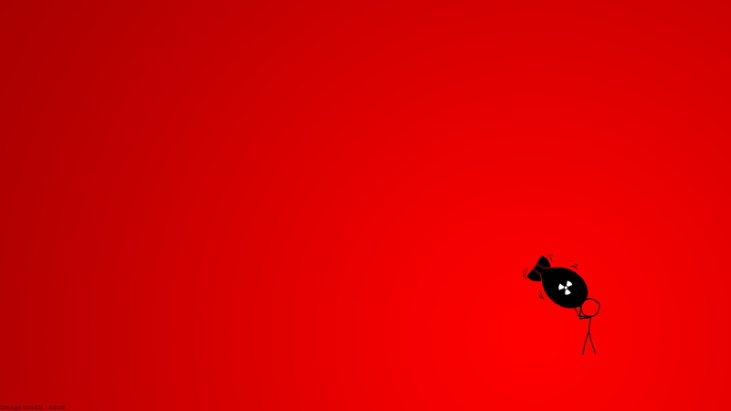 copy space, invertebrate, close-up, animal themes, animal, colored background, xkcd s, no people, silhouette, animal representation, red, studio shot, animal wildlife