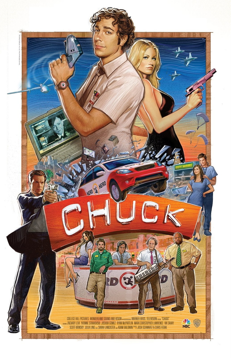 yvonne, chuck, hd, Yvonne Strahovski, 720P, strahovski, posters, series, poster, zachary, art, levi, x, tv, walker, entertainment, sarah