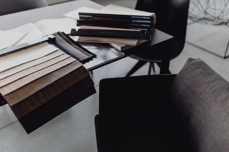 high angle view, wireless technology, studio, pen, laptop, interior designer, black table, indoors, technology, education, desk, contemporary, home office